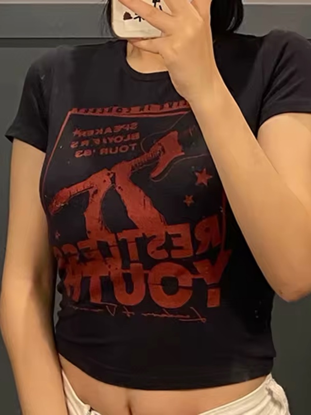 Hollister Graphic Baby Tee - Picture 2 of 6